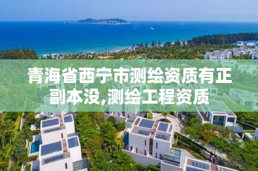 青海省西宁市测绘资质有正副本没,测绘工程资质