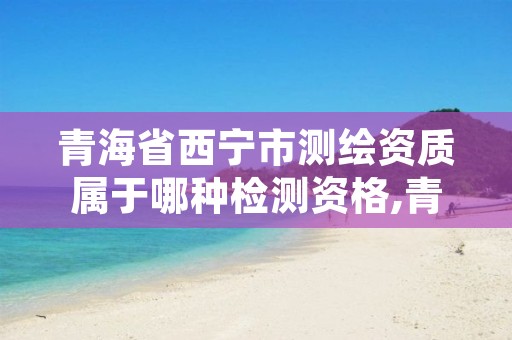 青海省西宁市测绘资质属于哪种检测资格,青海省测绘资质延期公告