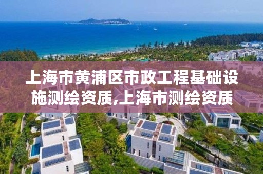 上海市黄浦区市政工程基础设施测绘资质,上海市测绘资质单位名单