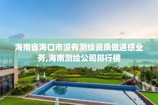 海南省海口市没有测绘资质做遥感业务,海南测绘公司排行榜