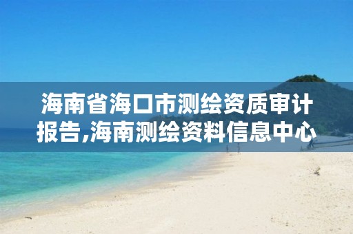 海南省海口市测绘资质审计报告,海南测绘资料信息中心