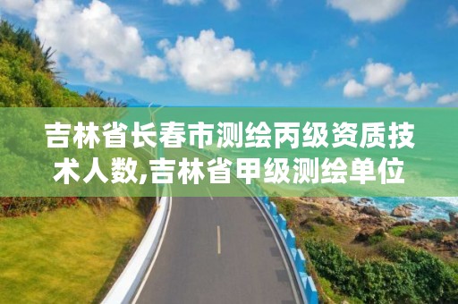 吉林省长春市测绘丙级资质技术人数,吉林省甲级测绘单位名单