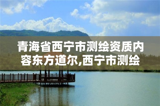 青海省西宁市测绘资质内容东方道尔,西宁市测绘院在哪里