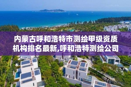 内蒙古呼和浩特市测绘甲级资质机构排名最新,呼和浩特测绘公司招聘