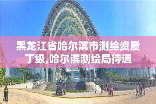 黑龙江省哈尔滨市测绘资质丁级,哈尔滨测绘局待遇