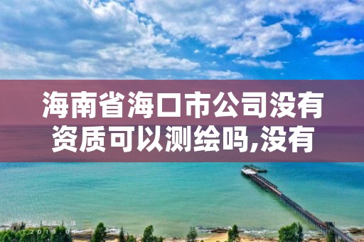 海南省海口市公司没有资质可以测绘吗,没有资质的测绘公司怎么开票