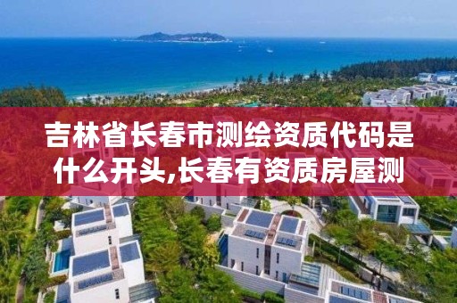 吉林省长春市测绘资质代码是什么开头,长春有资质房屋测绘公司电话