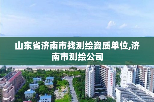 山东省济南市找测绘资质单位,济南市测绘公司