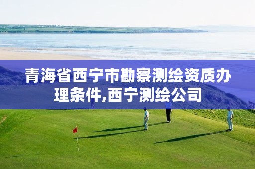 青海省西宁市勘察测绘资质办理条件,西宁测绘公司