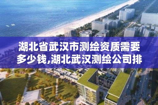 湖北省武汉市测绘资质需要多少钱,湖北武汉测绘公司排行榜