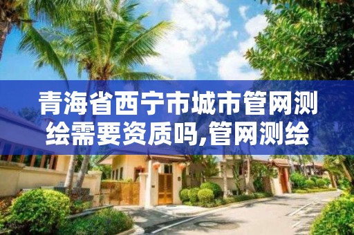 青海省西宁市城市管网测绘需要资质吗,管网测绘怎么收费