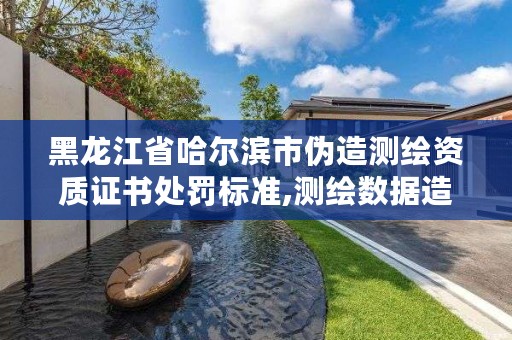 黑龙江省哈尔滨市伪造测绘资质证书处罚标准,测绘数据造假违反什么条例