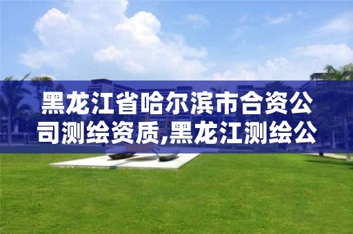 黑龙江省哈尔滨市合资公司测绘资质,黑龙江测绘公司名单