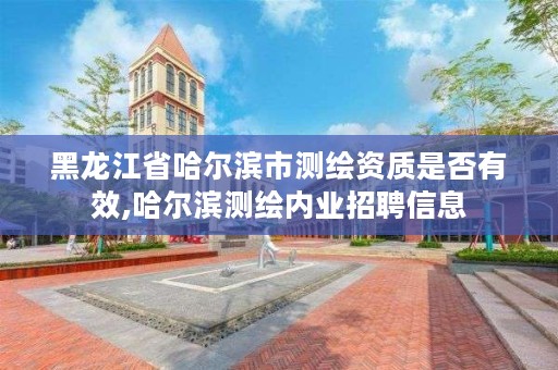 黑龙江省哈尔滨市测绘资质是否有效,哈尔滨测绘内业招聘信息