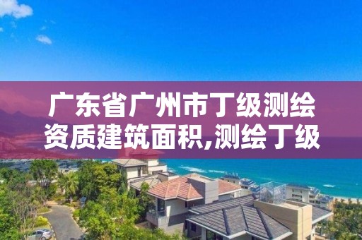 广东省广州市丁级测绘资质建筑面积,测绘丁级资质承接范围