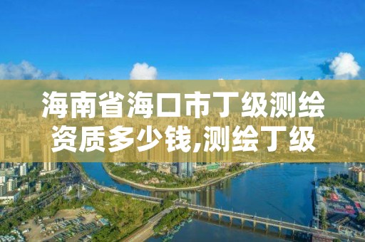 海南省海口市丁级测绘资质多少钱,测绘丁级资质条件