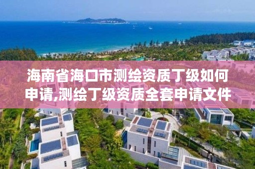 海南省海口市测绘资质丁级如何申请,测绘丁级资质全套申请文件