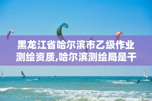 黑龙江省哈尔滨市乙级作业测绘资质,哈尔滨测绘局是干什么的