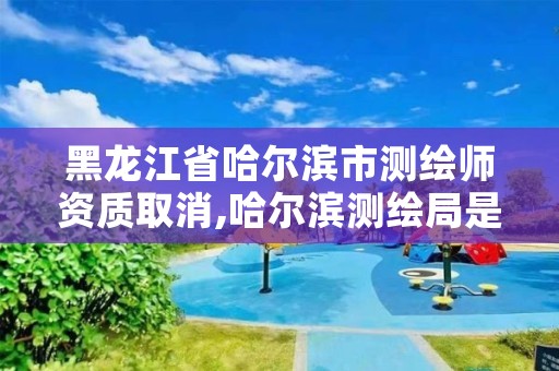 黑龙江省哈尔滨市测绘师资质取消,哈尔滨测绘局是干什么的