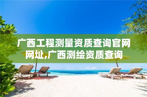 广西工程测量资质查询官网网址,广西测绘资质查询