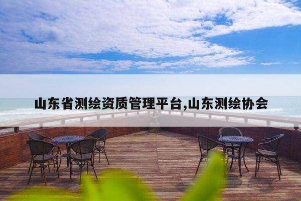 山东省测绘资质管理平台,山东测绘协会